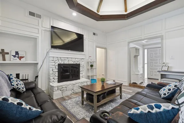 a bathroom with a double vanity sink mirror and double