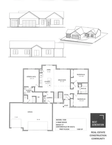 $369,900 | 412 Ridge, Orfordville, WI 53576