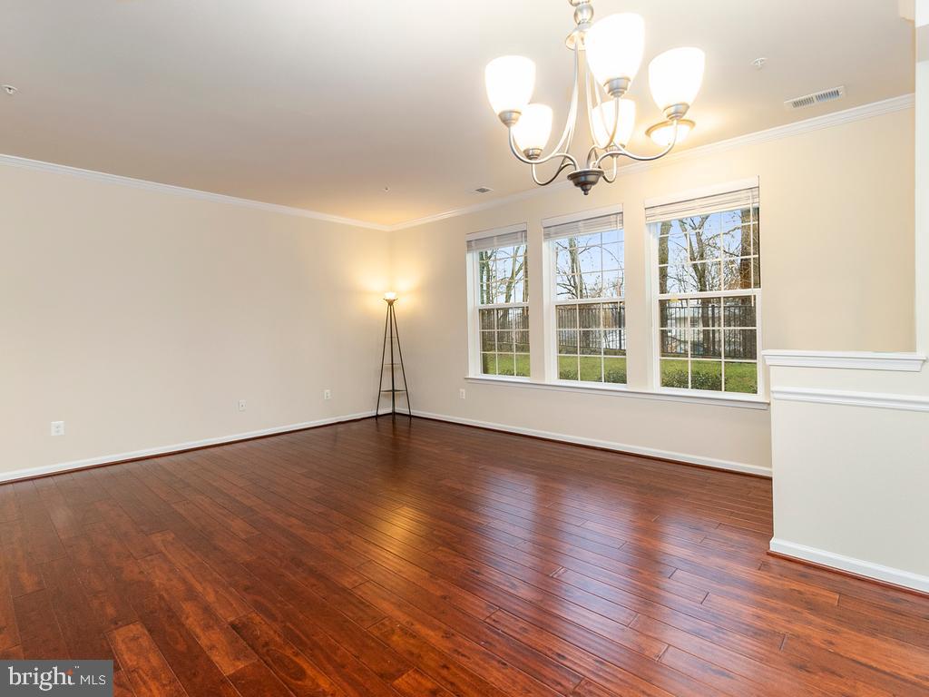 4814 Dane Ridge Circle Woodbridge, VA 22193 - Photo 7 of 25 Living Room with beautiful hardwood floors!