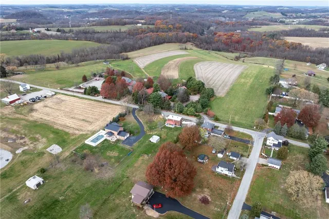 a view of a green field