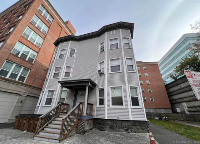 front view of a building