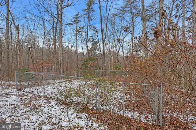 a backyard of a house