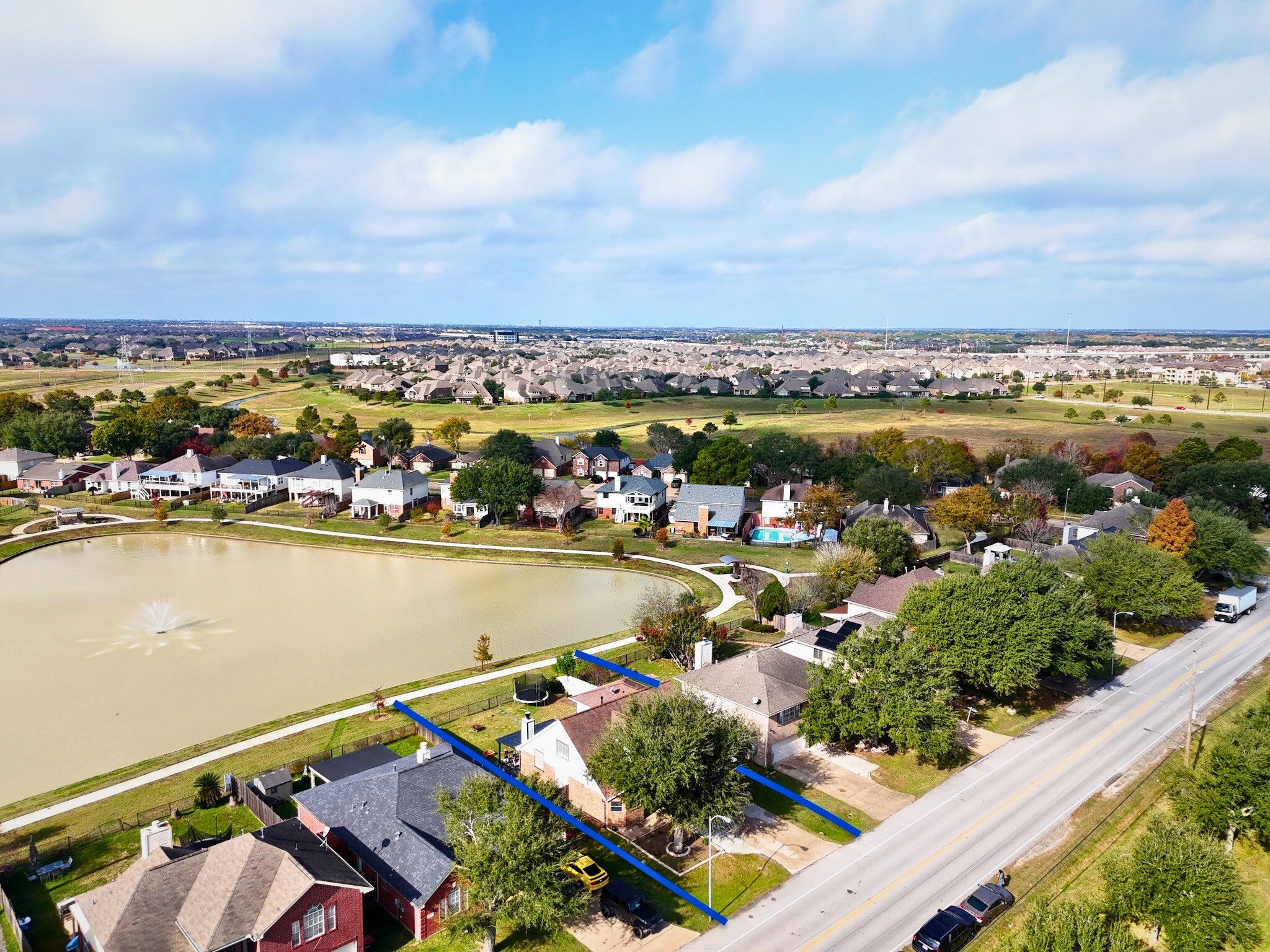 23027 Canal Road Richmond, TX 77406 - Photo 27 of 31 an aerial view of a city with lawn chairs