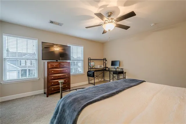 a outdoor living space with furniture and a window