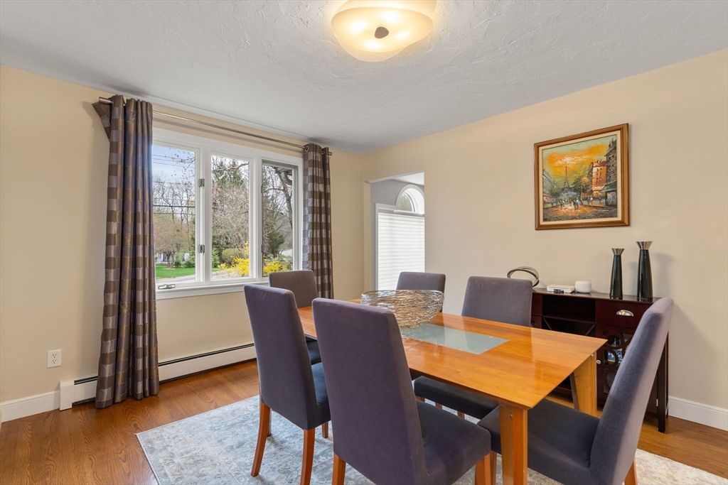 13 Lyndon Road Sharon, MA 02067 - Photo 11 of 29 a view of a dining room with furniture window and wooden floor