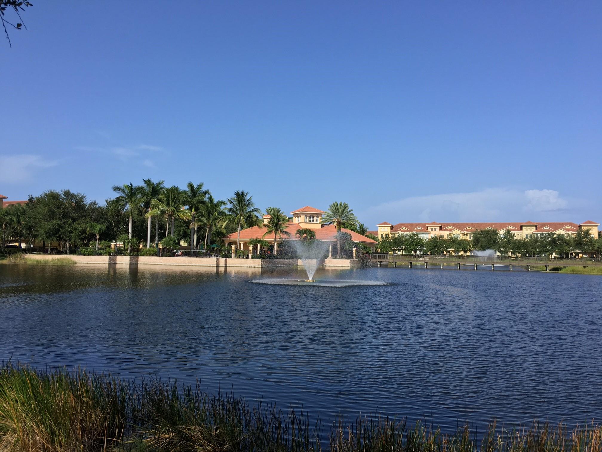 2726 Ravella Way Palm Beach Gardens, FL 33410 - Photo 28 of 28 Clubhouse and lake