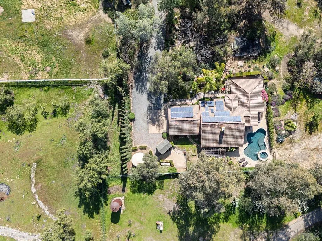176 Ransom Hill Lane Ramona, CA 92065 - Photo 36 of 39 Aerial View