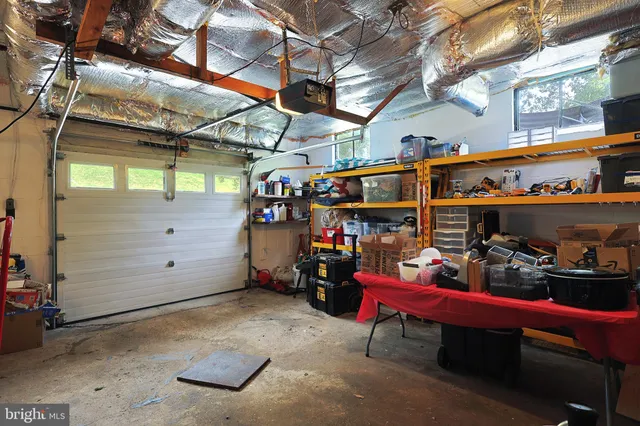 a view of storage and utility room