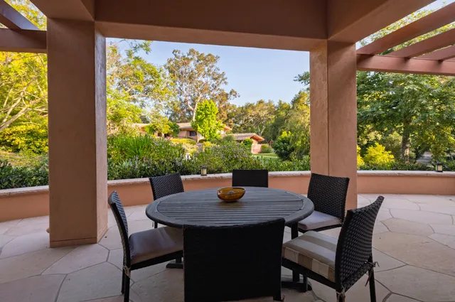 a view of a outdoor seating