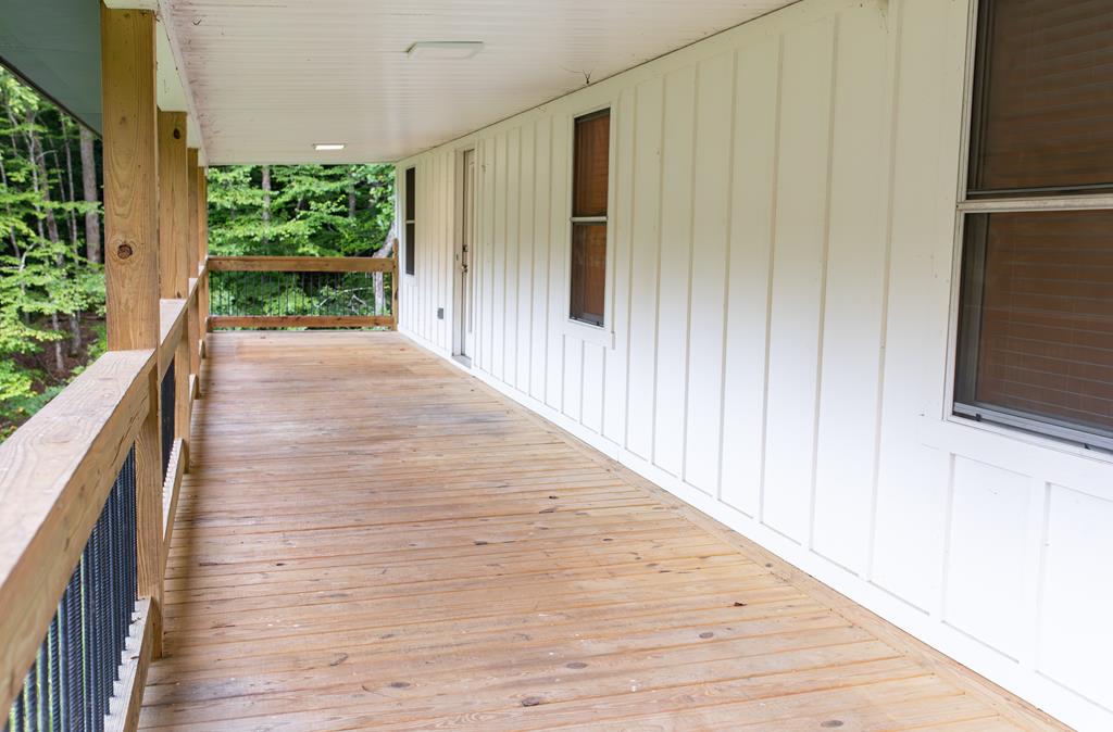 1146 Galloway Road Blue Ridge, GA 30513 - Photo 29 of 33 a view of backyard with potted plants