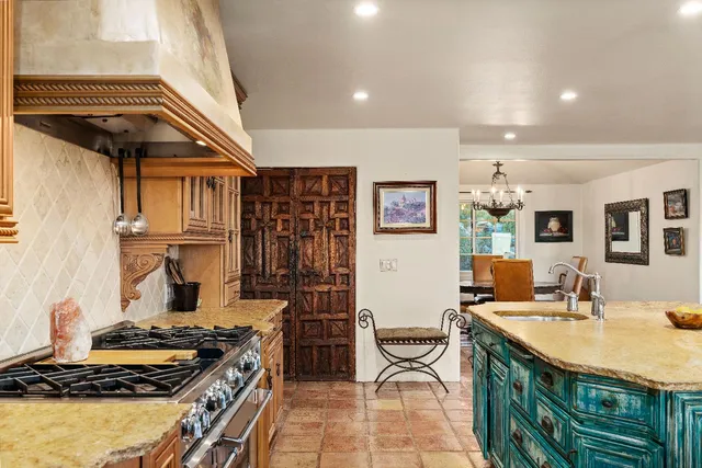 a view of a entryway door front of house