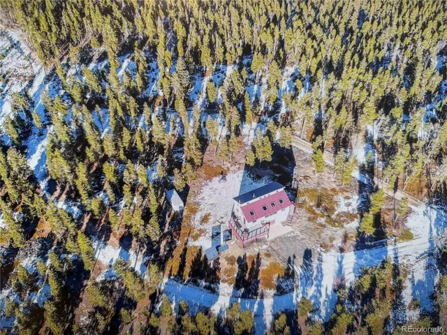 a view of city and mountain
