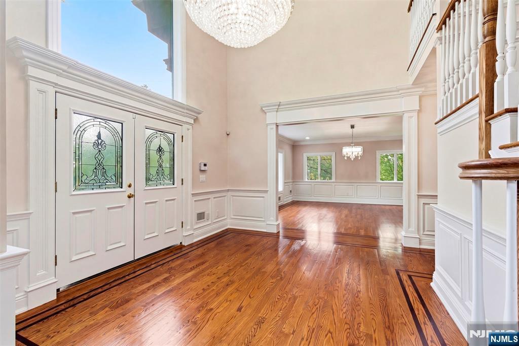 767 Orangeburgh Road River Vale, NJ 07675 - Photo 5 of 49 a view of a room with wooden floor and staircase