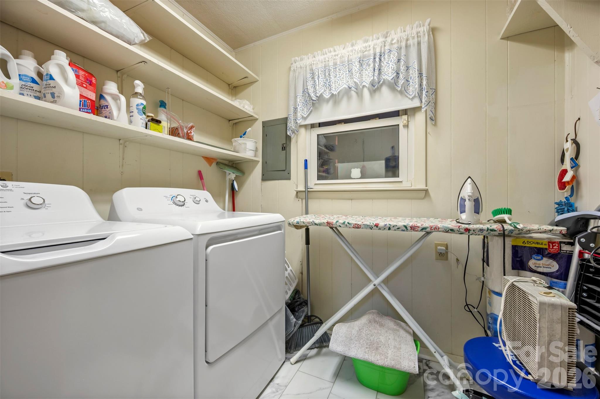 4665 Highway 9 Mill Spring, NC 28756 - Photo 12 of 46 a utility room with dryer and washer