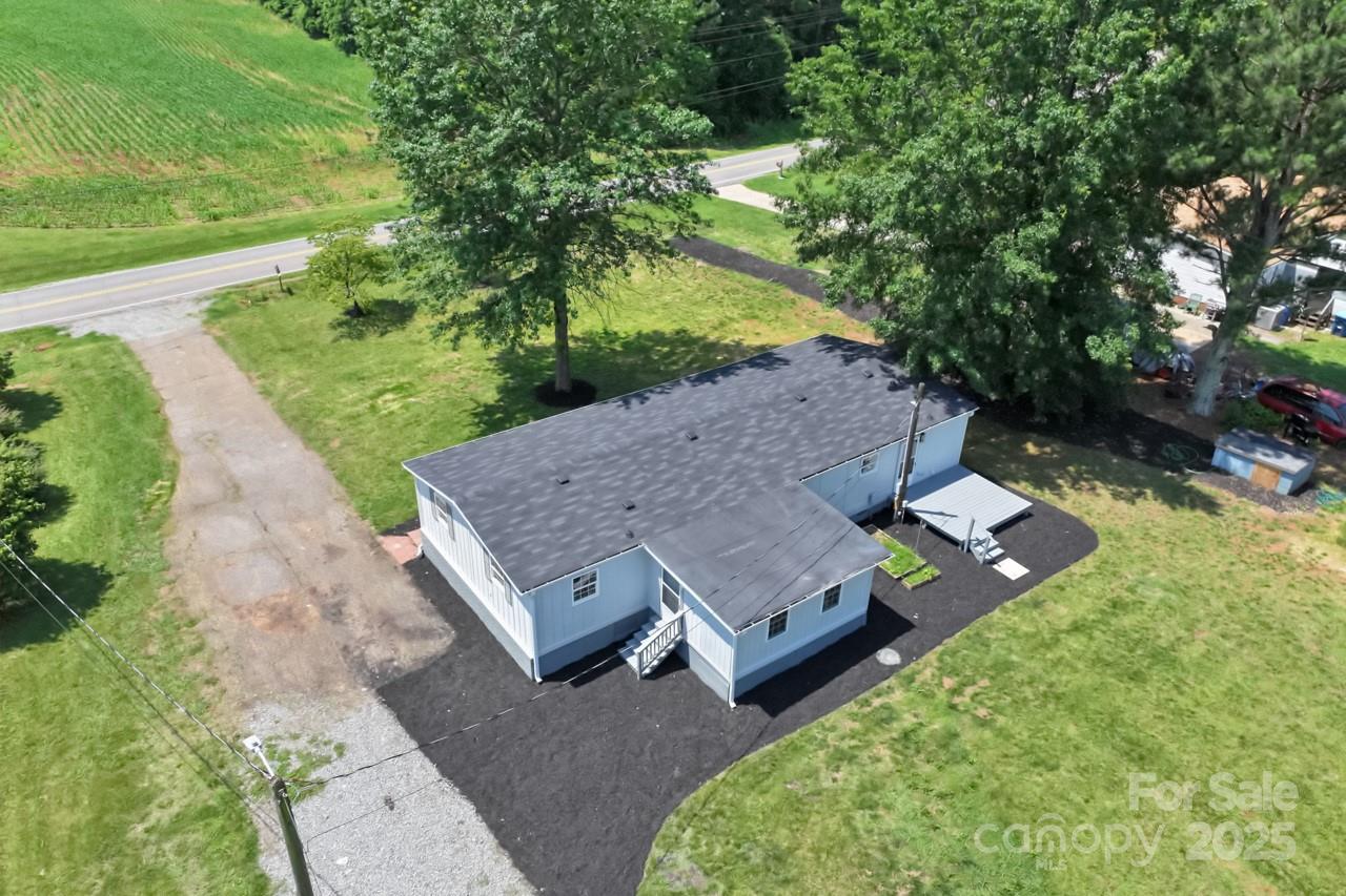 5354 Sherrills Ford Road Catawba, NC 28609 - Photo 4 of 44 an aerial view of residential house with outdoor space and trees around