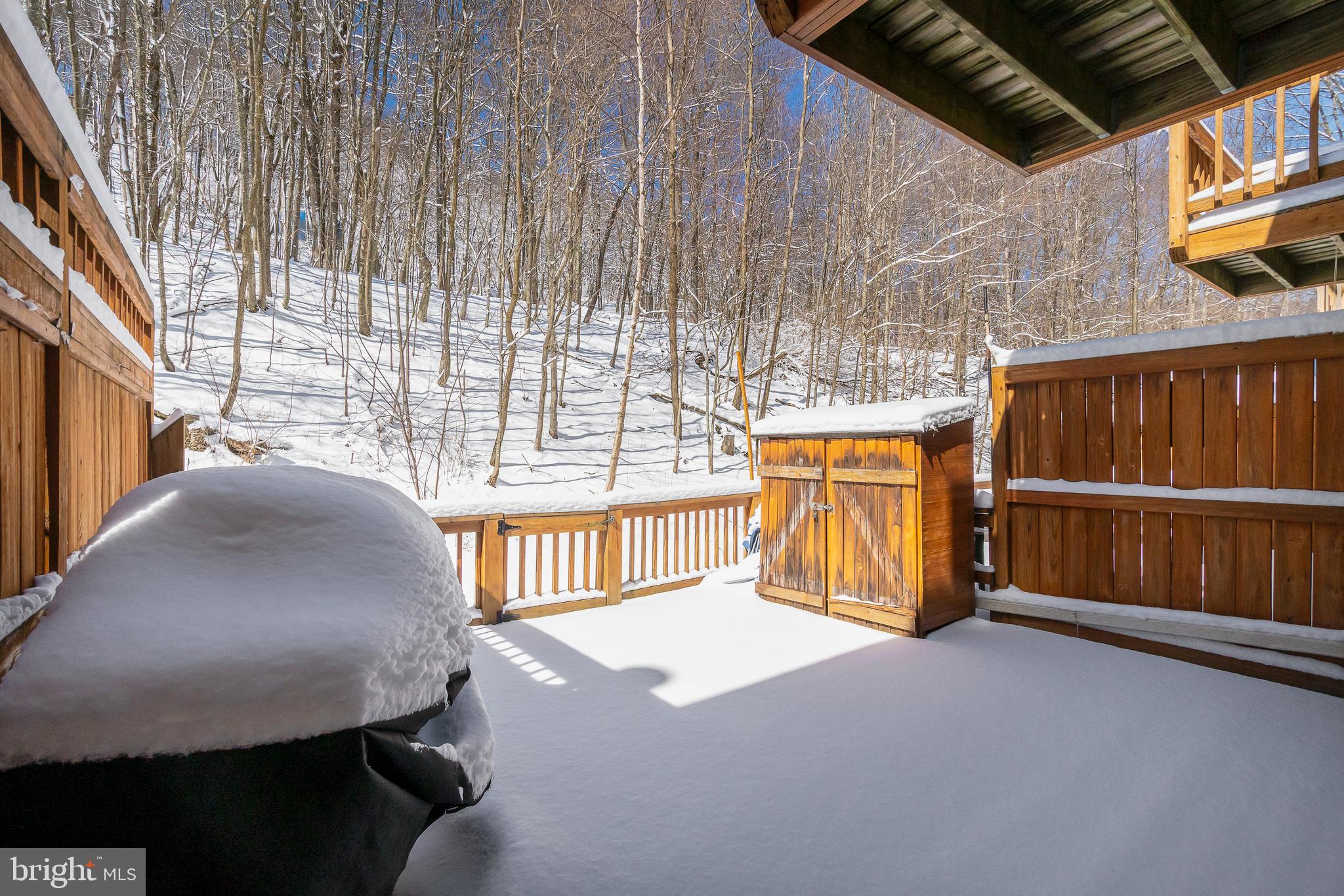 14 Winding Way, Unit 18B McHenry, MD 21541 - Photo 25 of 44 a view of a porch with furniture
