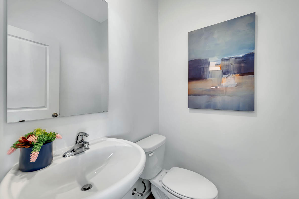 384 Summit Circle Lombard, IL 60148 - Photo 10 of 37 a bathroom with a sink mirror and toilet