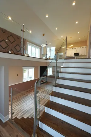 a view of entryway and hall