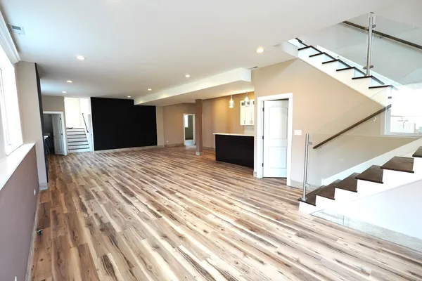 a view of a hall with the bricks