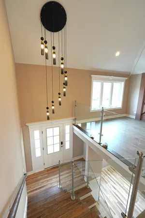a very nice looking room with a large window