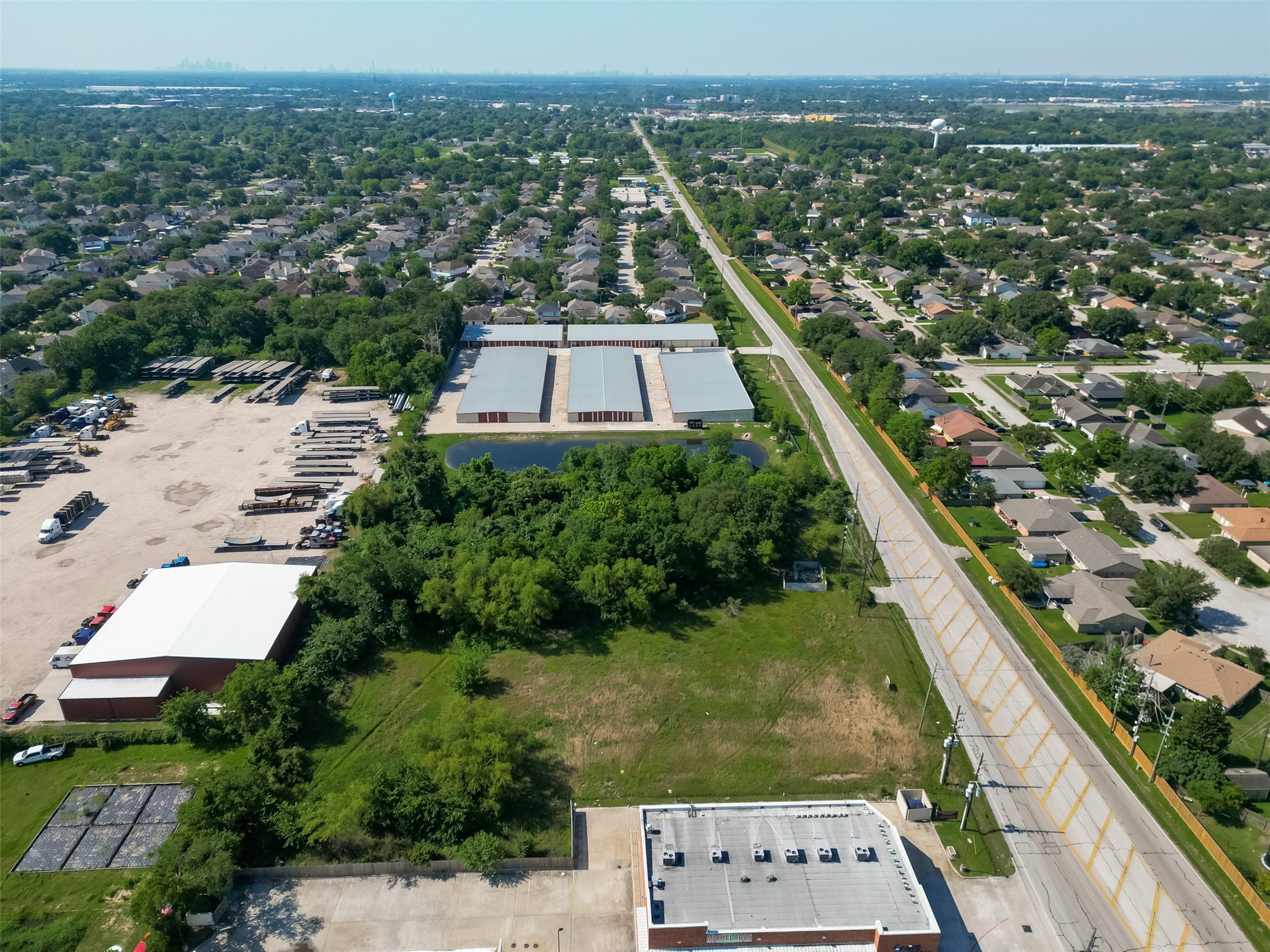 11966 Walters Road Houston, TX 77067 - Photo 15 of 23 an aerial view of residential houses with outdoor space
