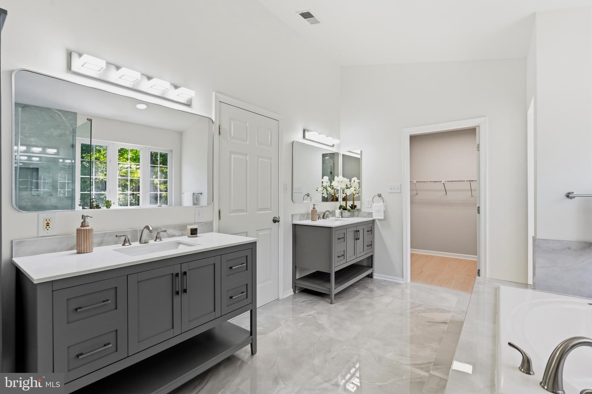 6733 Catskill Road Lorton, VA 22079 - Photo 43 of 62 His & Her Vanity in the Master Bedroom