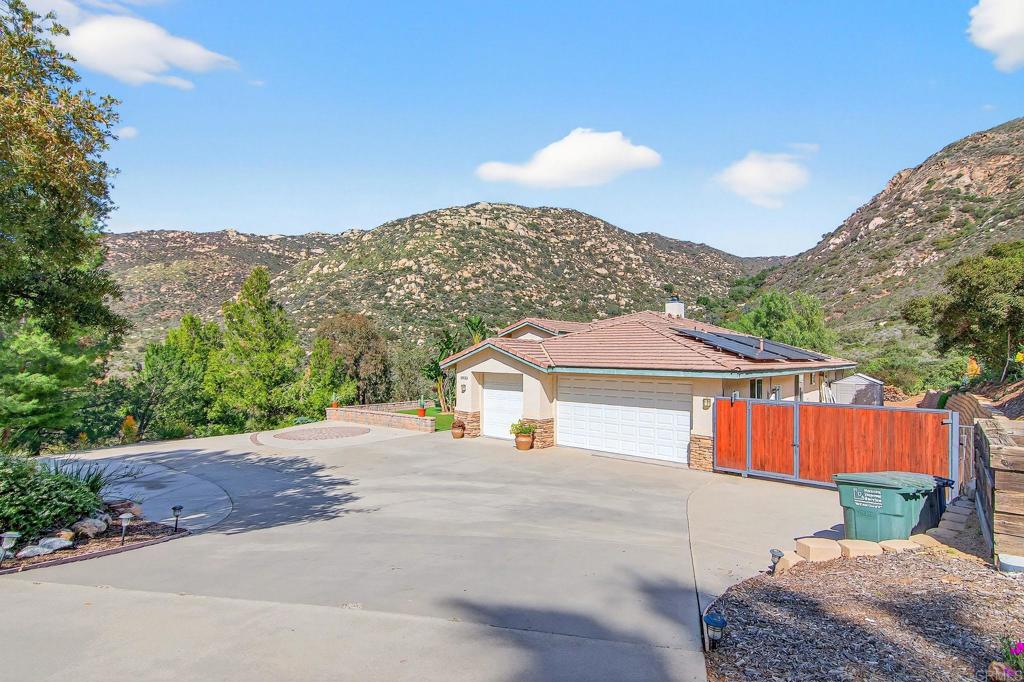 15953 Shalom Road Ramona, CA 92065 - Photo 3 of 71 a view of a house with a outdoor space