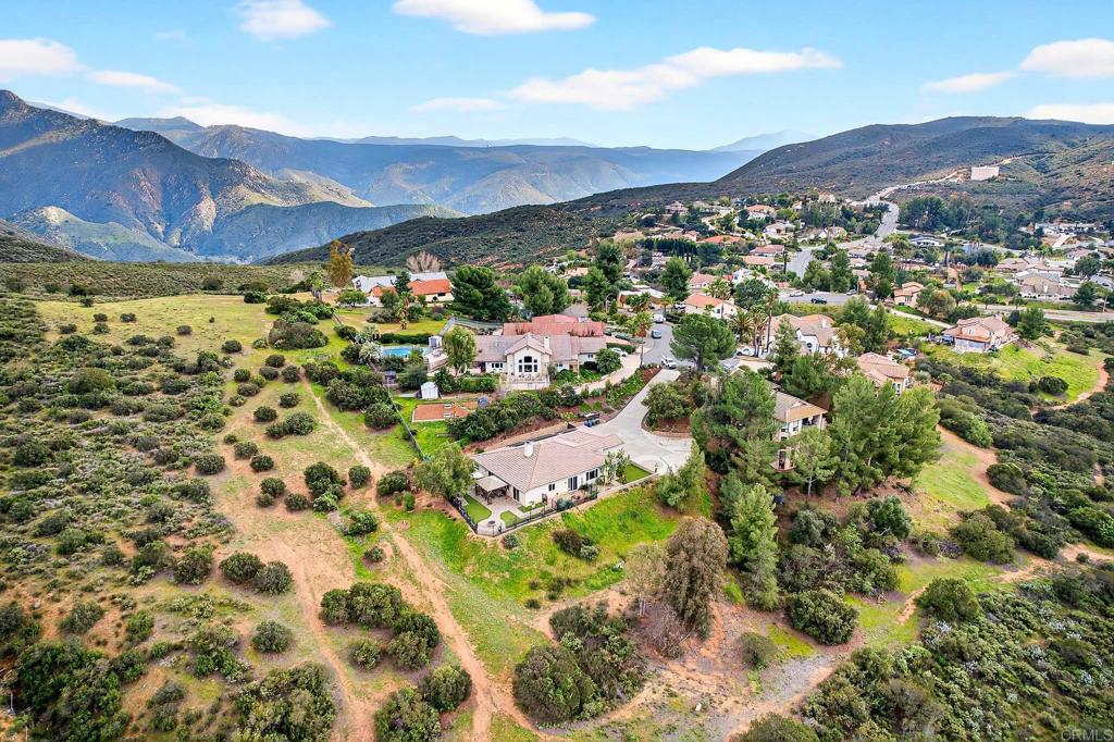 15953 Shalom Road Ramona, CA 92065 - Photo 62 of 71 a view of a city with a mountain
