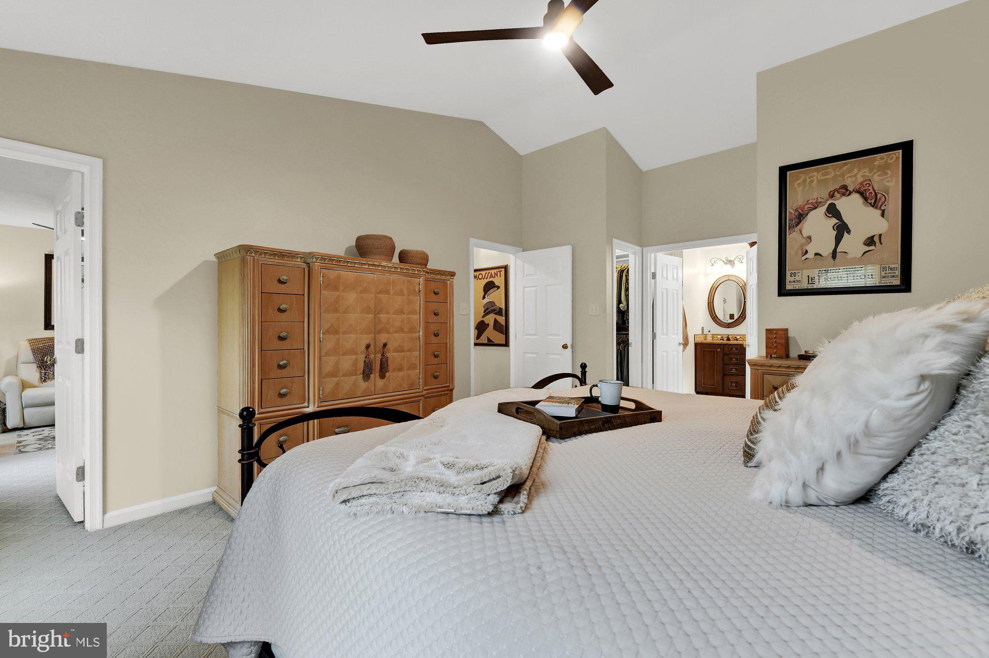 4 Boulder Brook Court Baltimore, MD 21209 - Photo 20 of 49 a bedroom with a bed and a cabinets