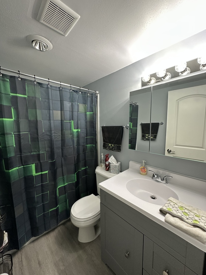 2315 Nan Street Aurora, IL 60502 - Photo 11 of 14 a bathroom with a toilet sink and mirror