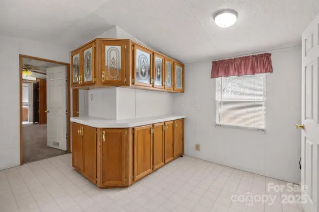 an entryway in a hall with an entryway