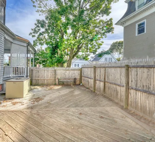 a view of a backyard of the house