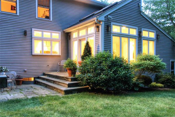 85 Westland Road Weston, MA 02493 - Photo 15 of 16 a garden view with a seating space