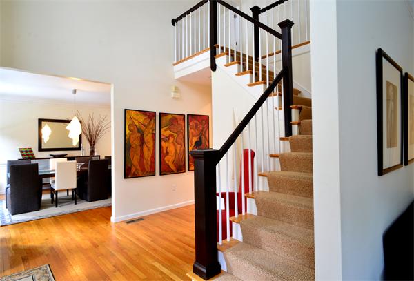 85 Westland Road Weston, MA 02493 - Photo 2 of 16 a view of entryway and hall with wooden floor