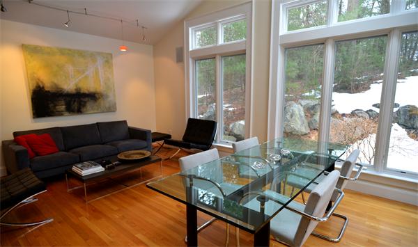 85 Westland Road Weston, MA 02493 - Photo 9 of 16 a living room with furniture and a flat screen tv