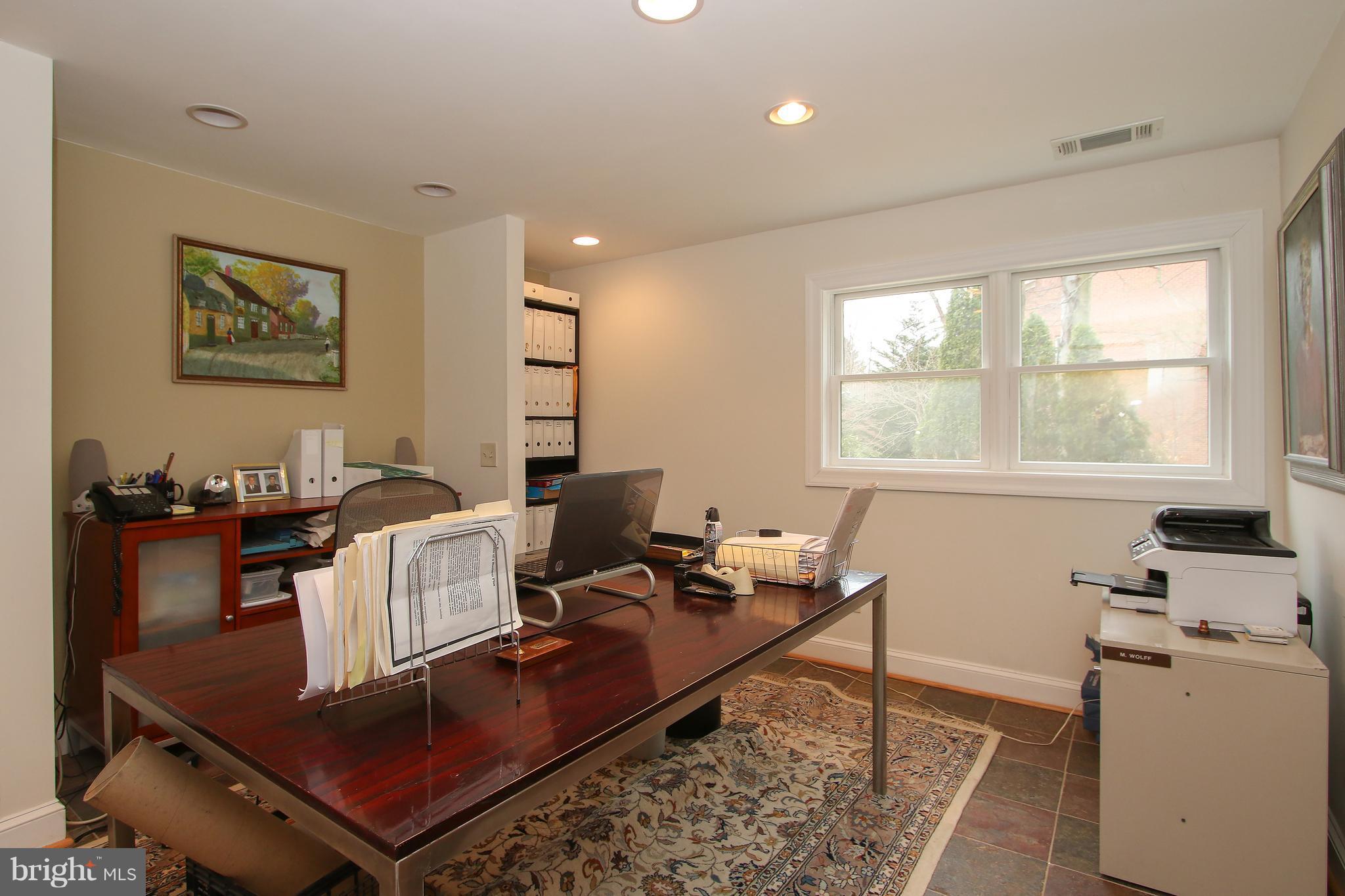 8540 West Howell Road Bethesda, MD 20817 - Photo 23 of 27 Basement Office / Study