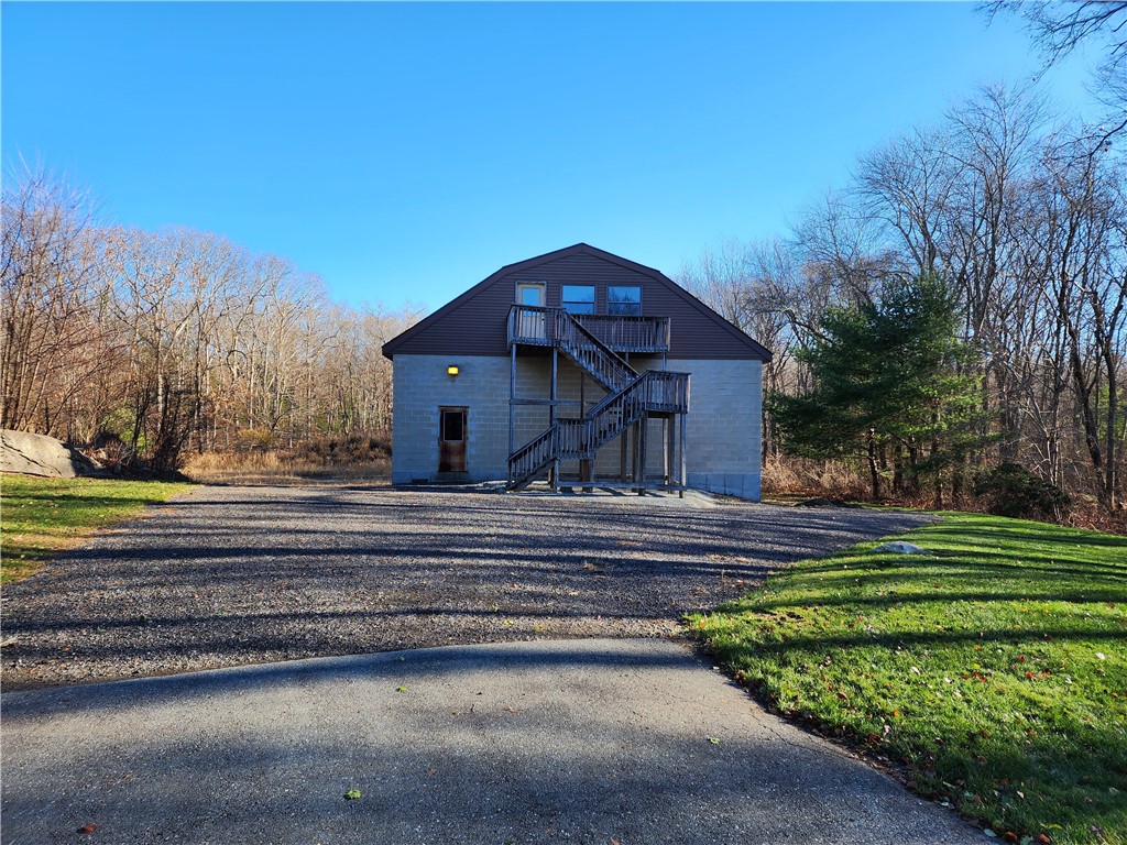 304 Carpenter Road Scituate, RI 02831 - Photo 10 of 42 Huge 40×60 two story outuilding,cinderblock construction with loft!