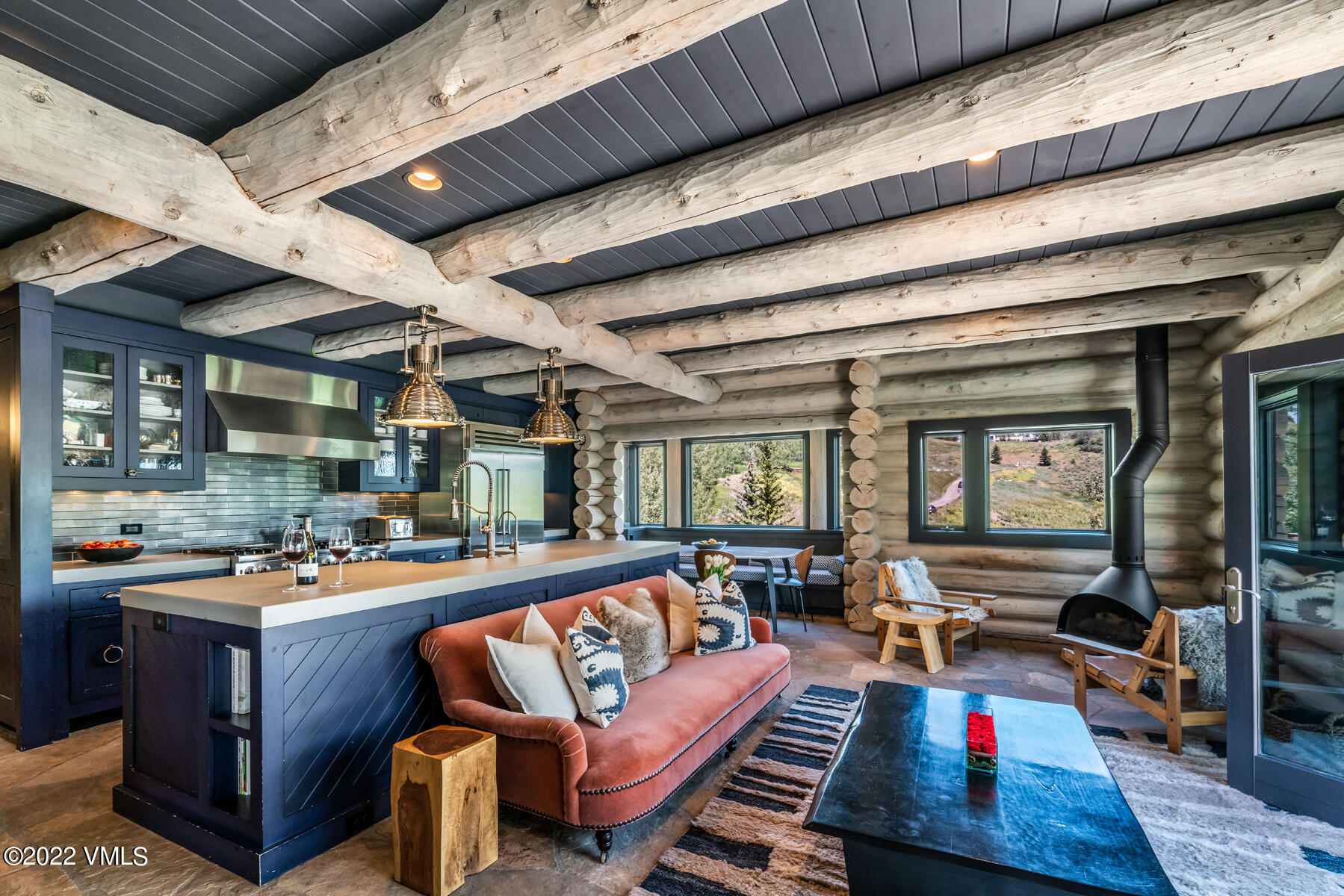 1145 Pilgrim Drive Edwards, CO 81632 - Photo 9 of 54 a outdoor living space with furniture and a fireplace