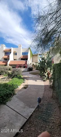 a front view of a house with a garage