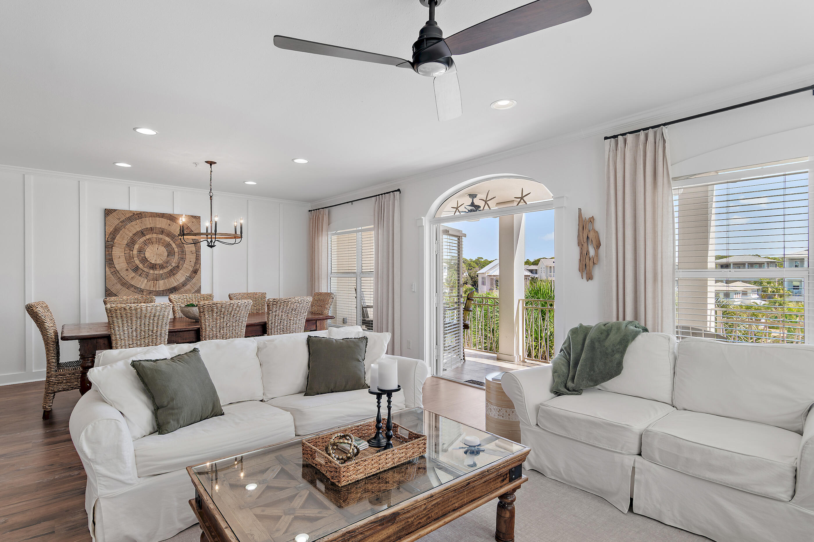 36 Seacrest Beach Boulevard East, Unit A302 Inlet Beach, FL 32461 - Photo 17 of 41 Living to Dining Room View