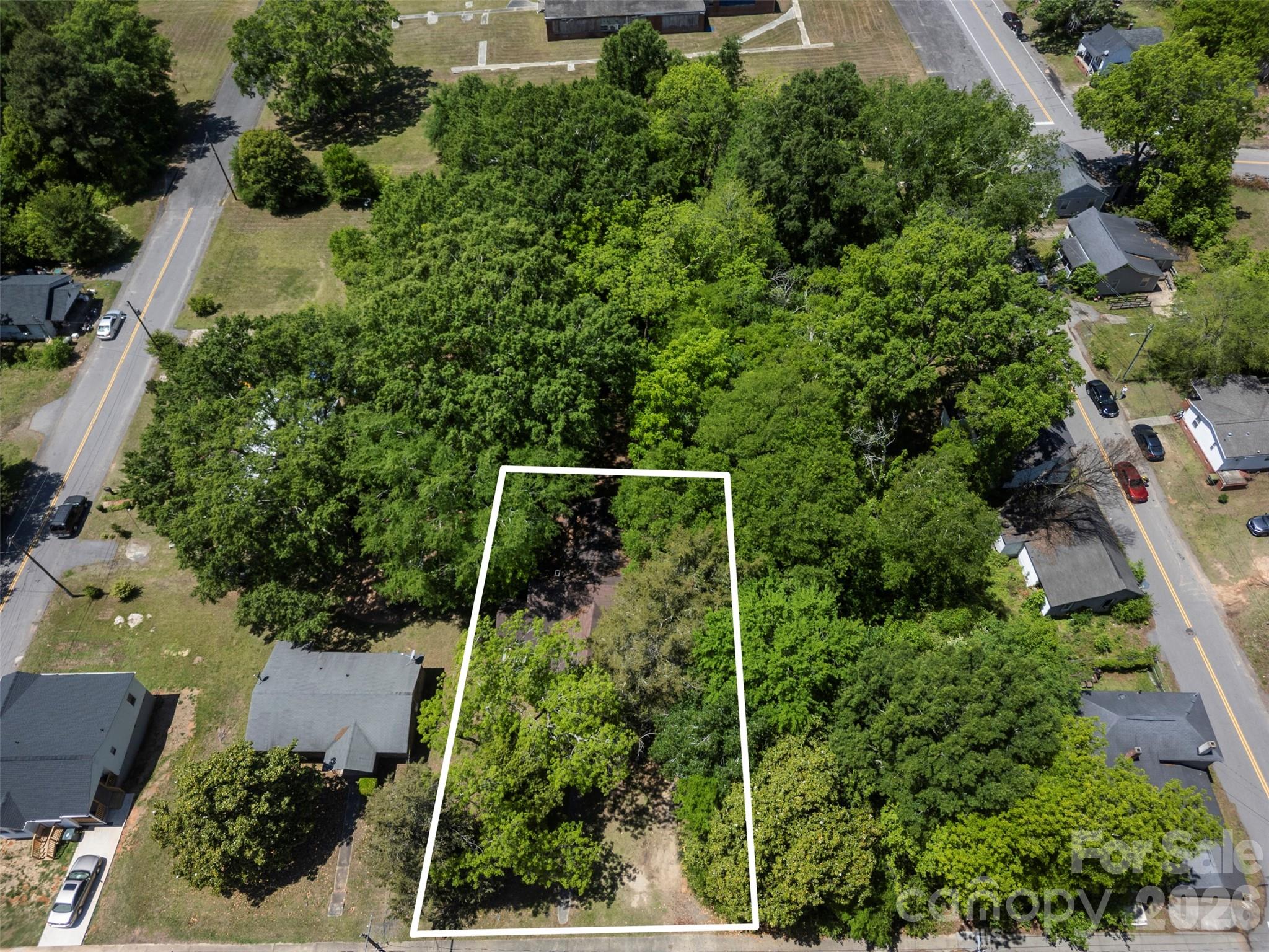 154 Loomis Street Chester, SC 29706 - Photo 2 of 5 an aerial view of house with a yard