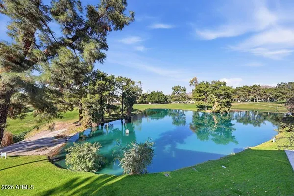 a picture of a bench in a room