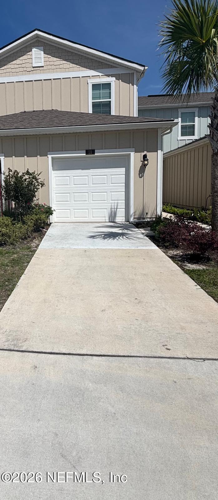 a view of front door