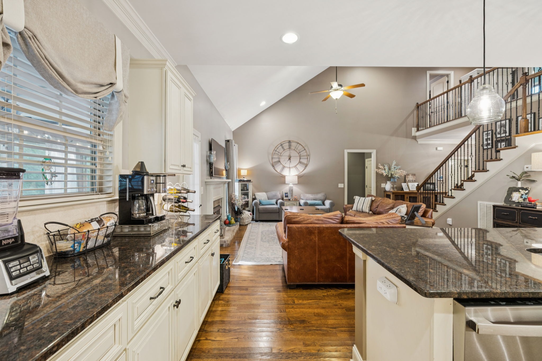 4003 Campania Strada Spring Hill, TN 37174 - Photo 21 of 50 a large kitchen with granite countertop lots of counter top space