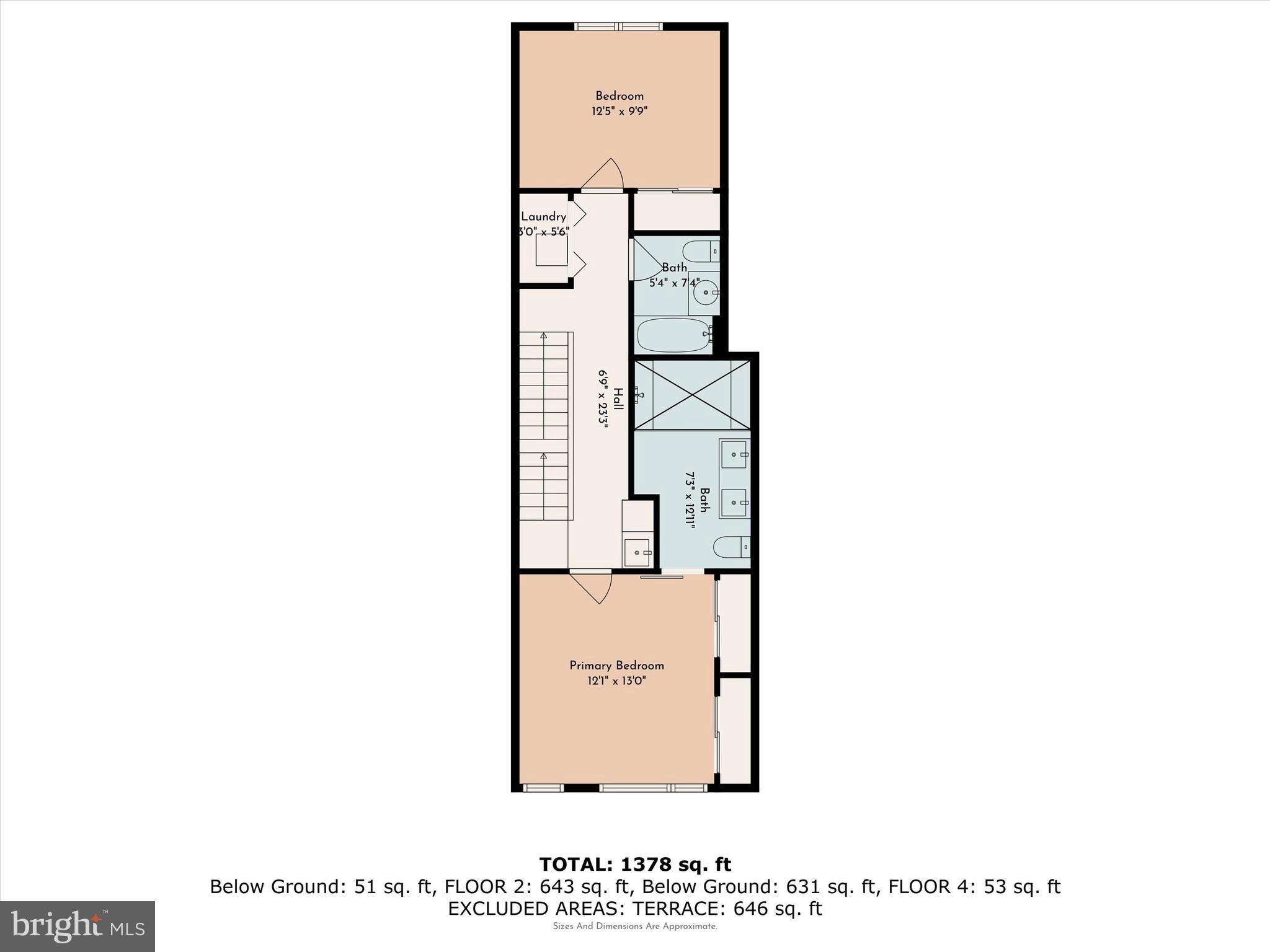 1825 Ginnodo Street, Unit R2 Philadelphia, PA 19130 - Photo 38 of 38 a picture of a floor plan