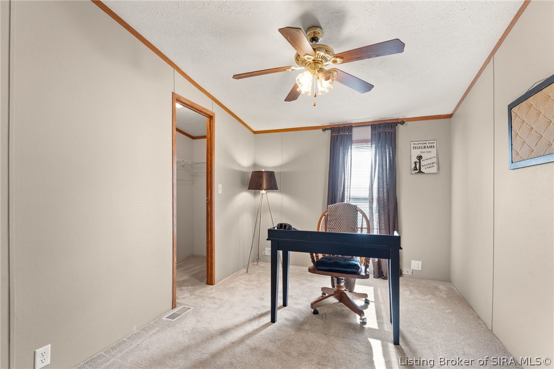 2944 Ferree Road Northeast Lanesville, IN 47136 - Photo 60 of 64 Bedroom 3 with walk-in closet