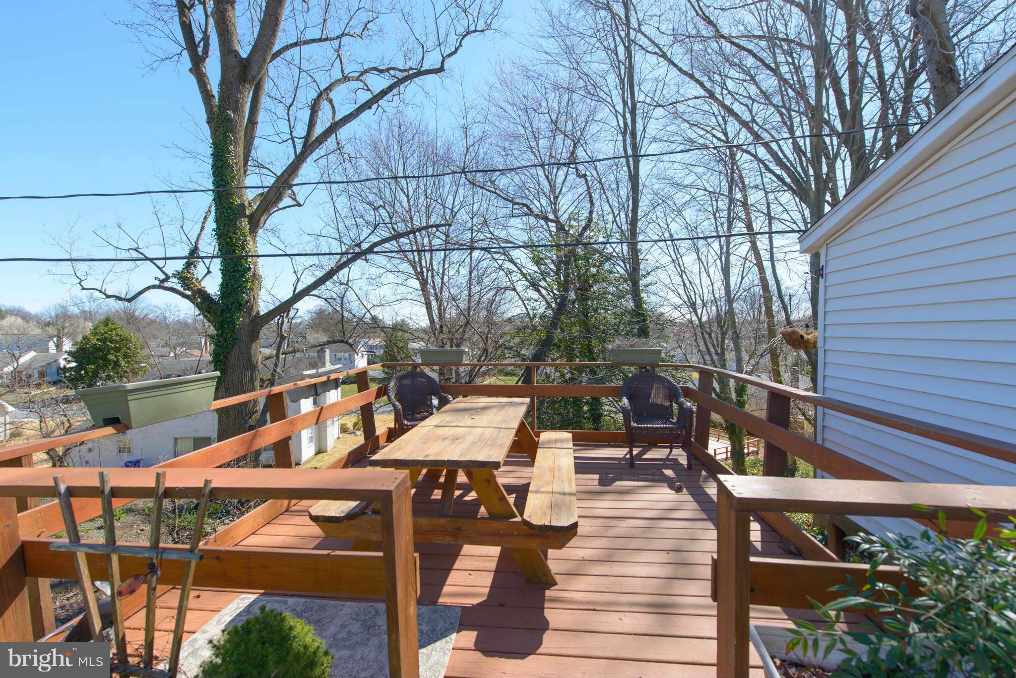 4915 Ridgeview Lane Bowie, MD 20715 - Photo 27 of 30 Private Deck with Great View!