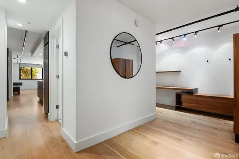 a view of a bathroom with a bathtub and a window