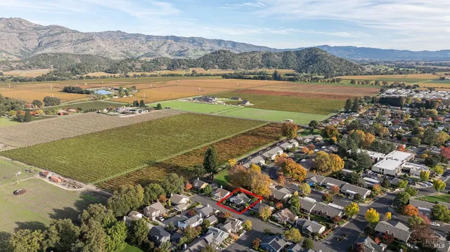 a view of a city with an ocean