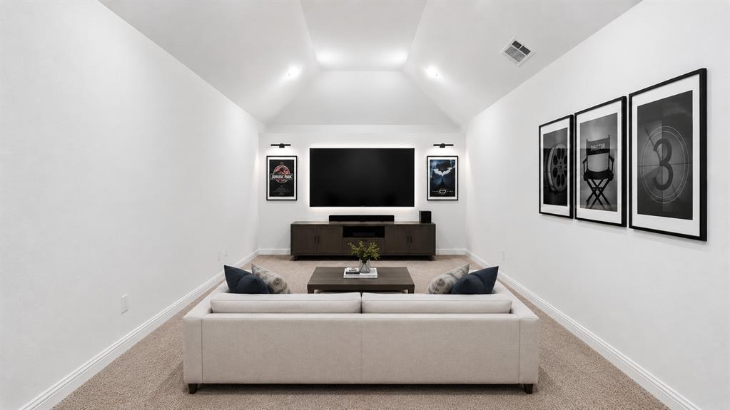 5216 Troupe Road McKinney, TX 75071 - Photo 7 of 40 Media Room Staged with AI